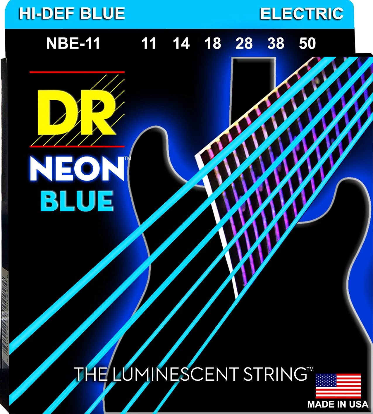 Hi-Def Neon Blue Electric Heavy