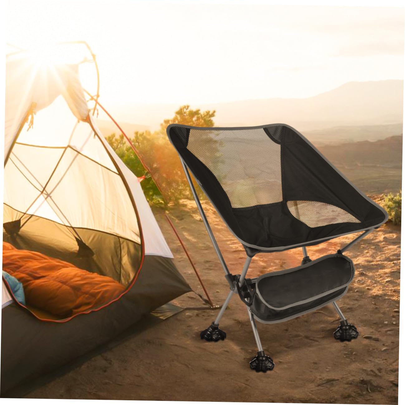 Protectores para Patas de Muebles de Jardín y Terraza Antideslizantes de Plástico Grueso 295X295X157 Pulgadas para Uso Interior y Exterior en Camping y Excursiones