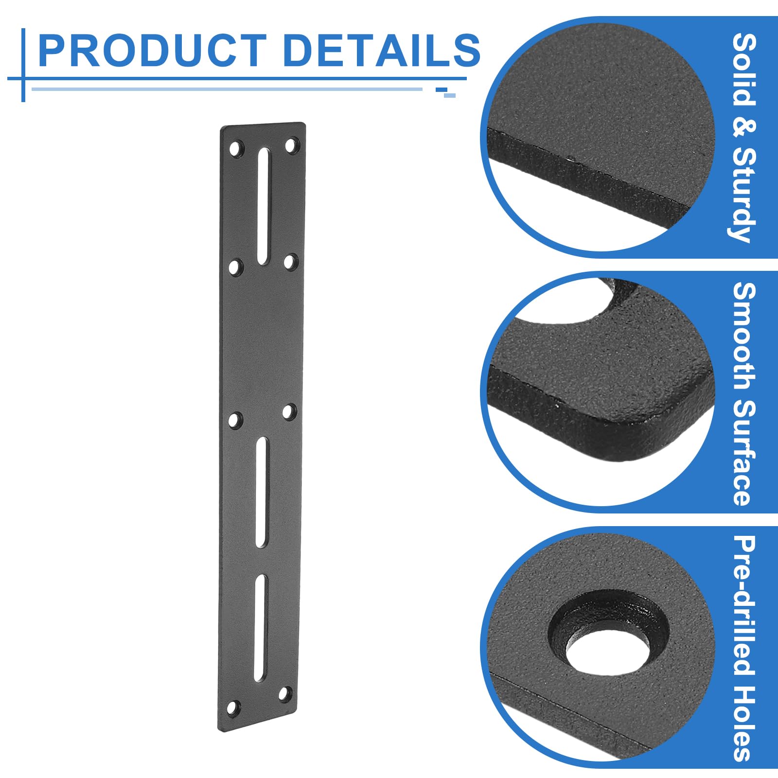 on-dish flat plate 300x150 with foot 御影石 on-dish flat plate