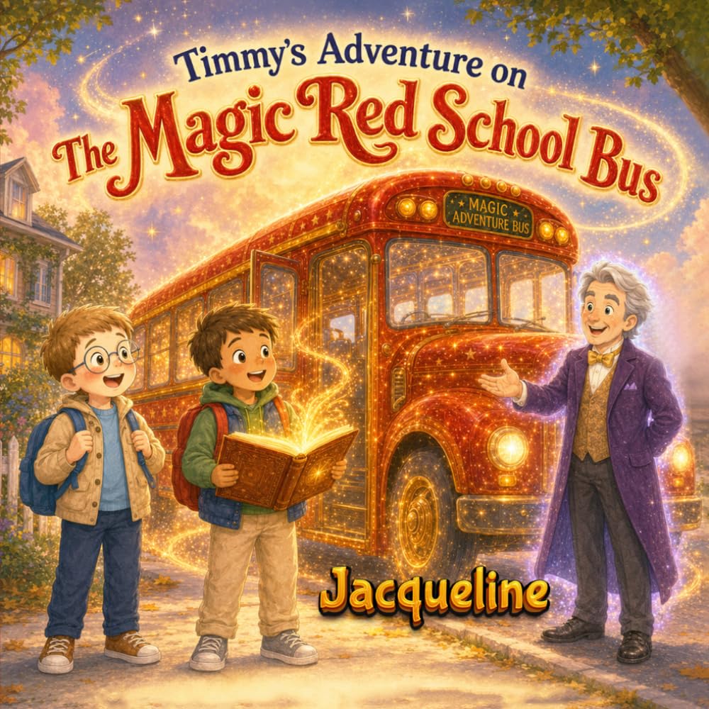 Timmy’s Adventure on The Magic Red School Bus