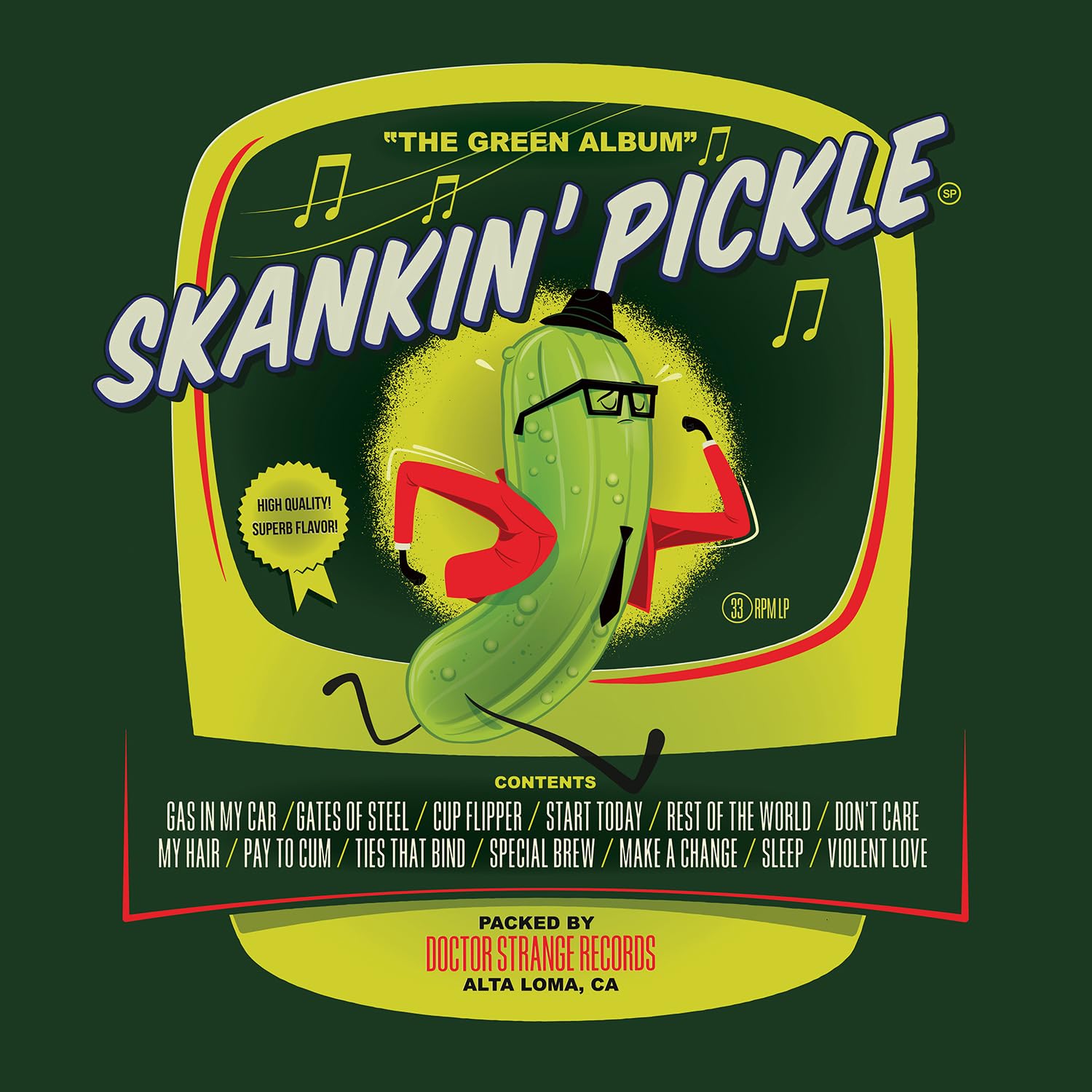 Green Album [Audio CD] Skankin' Pickle