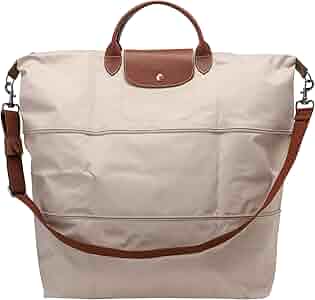 ✨美品・希少✨オールド ロンシャン ボストンバッグ 大容量 レザー ロゴ柄 良品】LONGCHAMP(ロンシャン) 総柄 ミニボストンバッグ ダーク