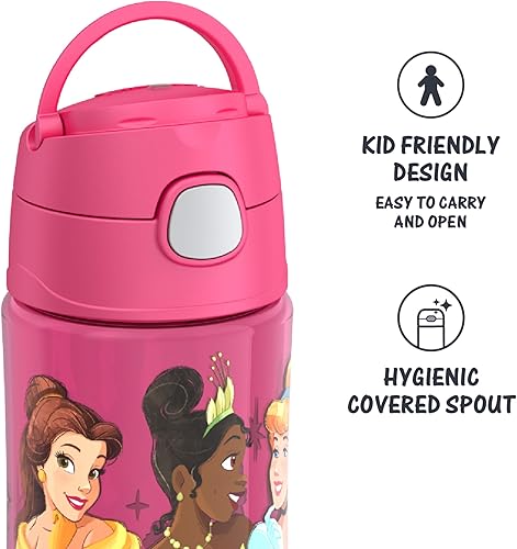 Miniatura 3 de THERMOS - Botella FUNtainer de plástico para hidratarse de 16 onzas con boquilla princesa