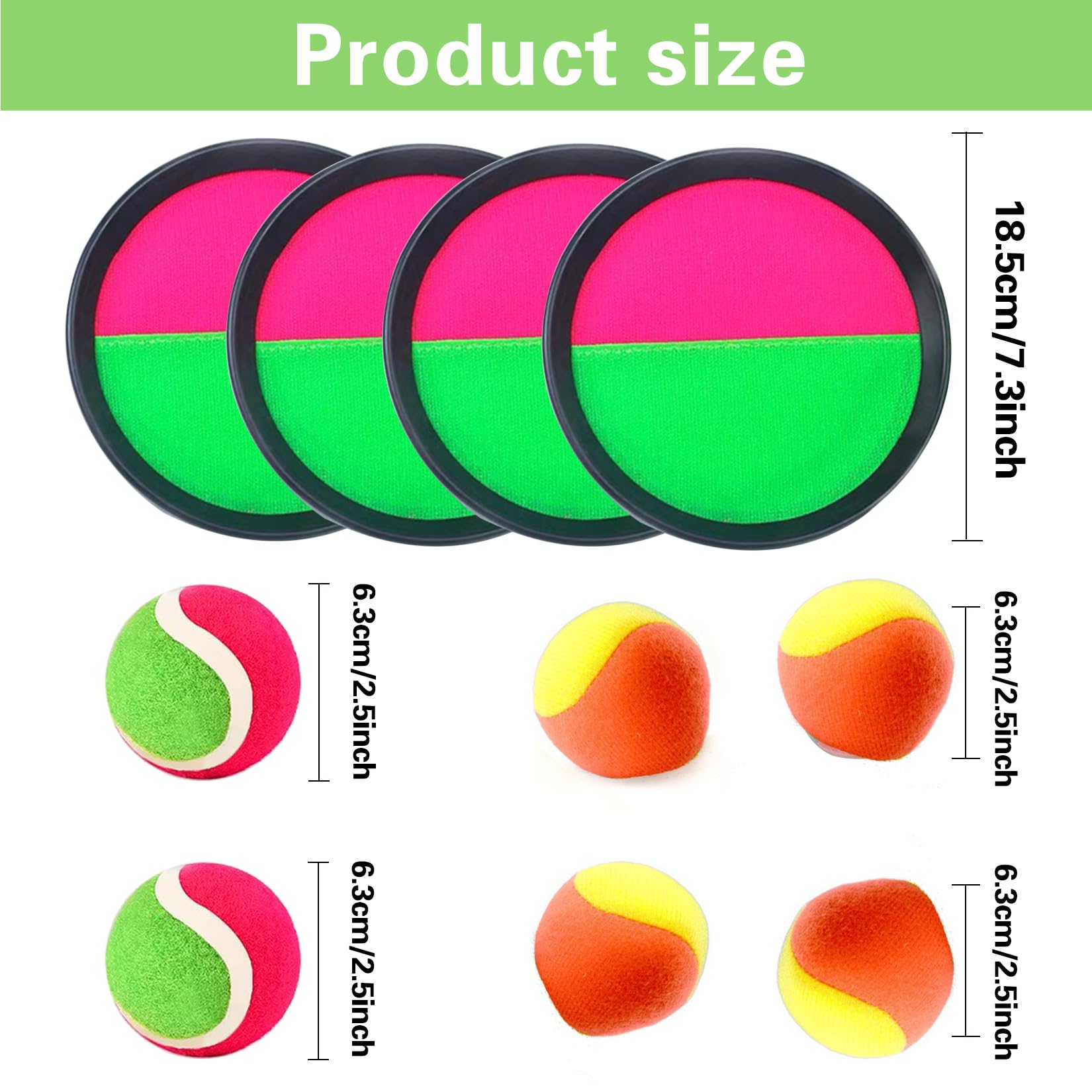 TOYANDONA Wurfspielzeug - Interaktives Fangballspiel Für Kinder Zur Förderung Der Koordination