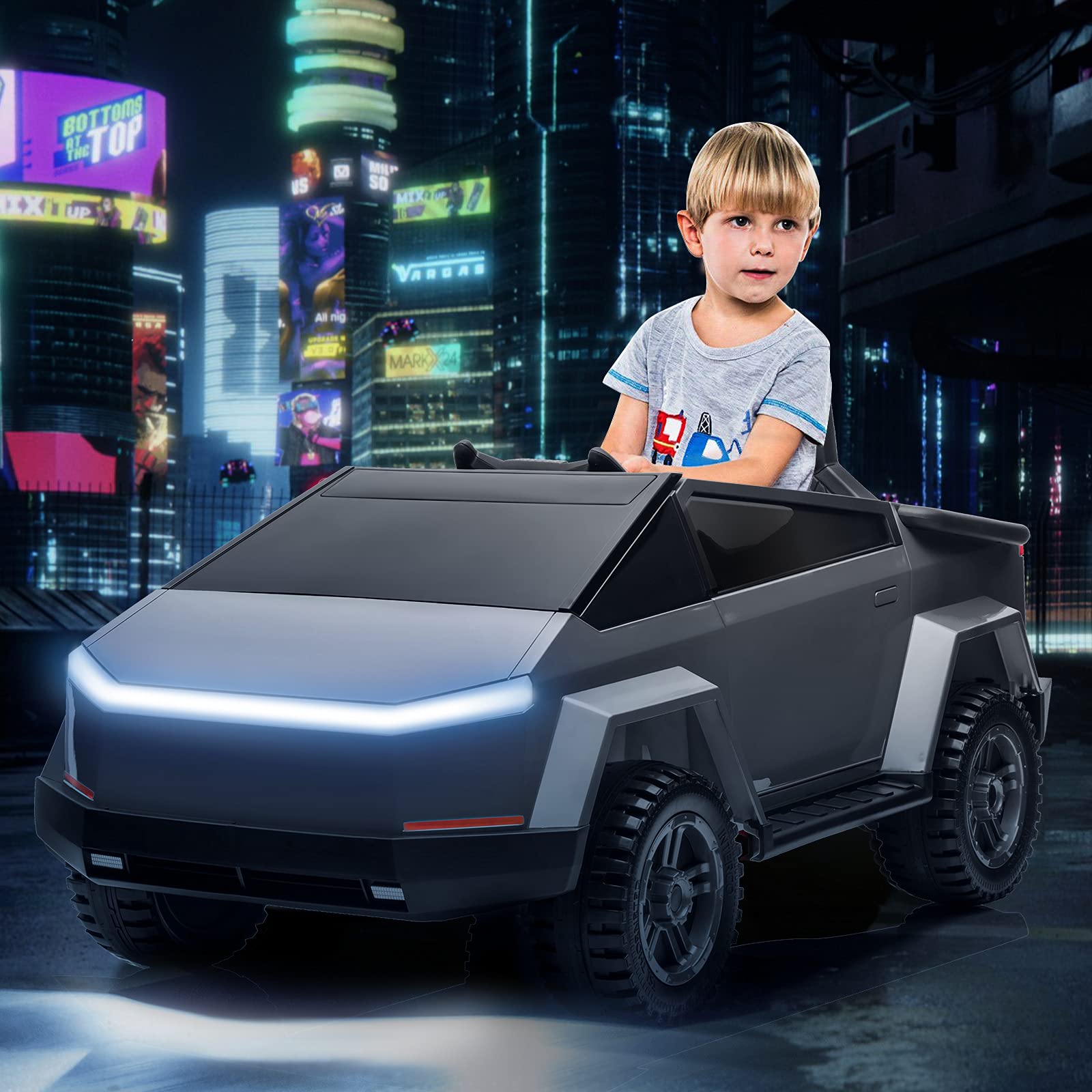 Buy ModernDepo MX Truck Ride On Car with Remote Control, Cyber Style