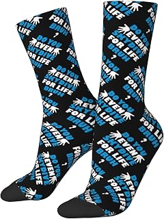 IUBBKI Running Socks Skydive For Life Sports Socks Sustainable Walking Socks Warmer Runing Outdoor Walking Socks 40Cm