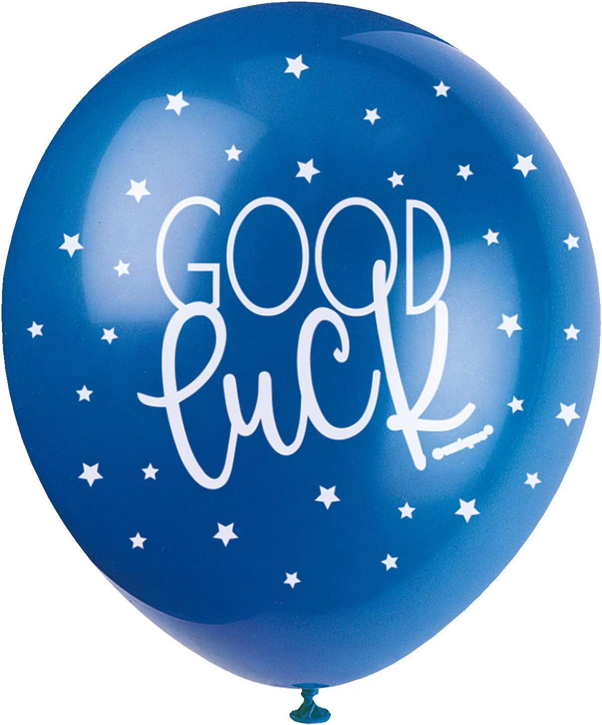 Good Luck Multicolor Latex Balloons (30cm) Pack of 5 - Party Balloons for Celebrations & Decorations