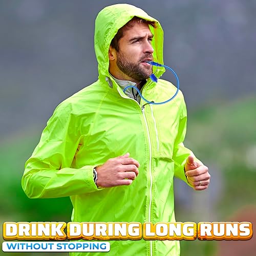 Miniatura 9 de Bolsa de hidratación a prueba de fugas - Bolsa de agua azul para senderismo y campamento