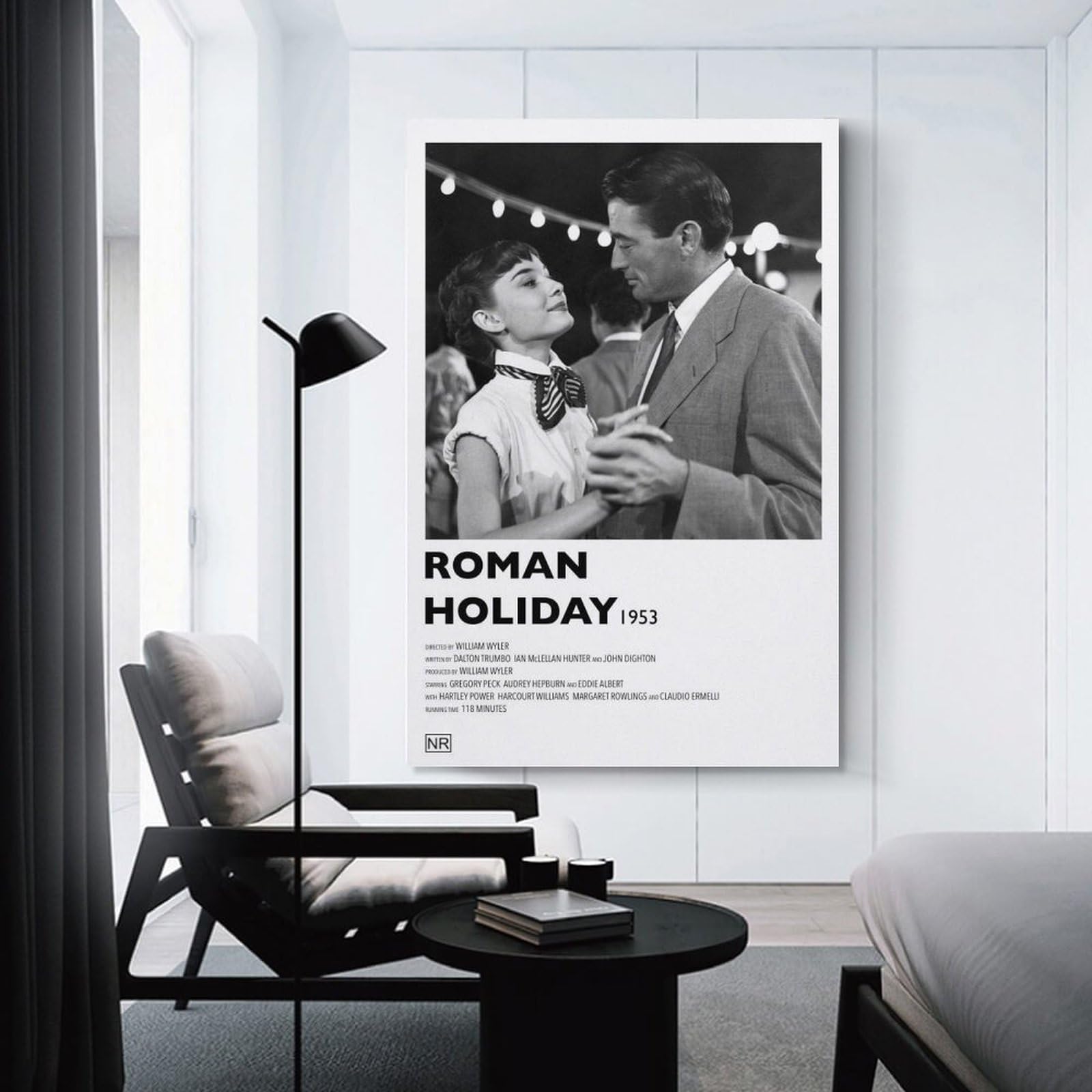 Amazon.co.jp: Audrey Hepburn Roman Holiday映画ポスター ローマの