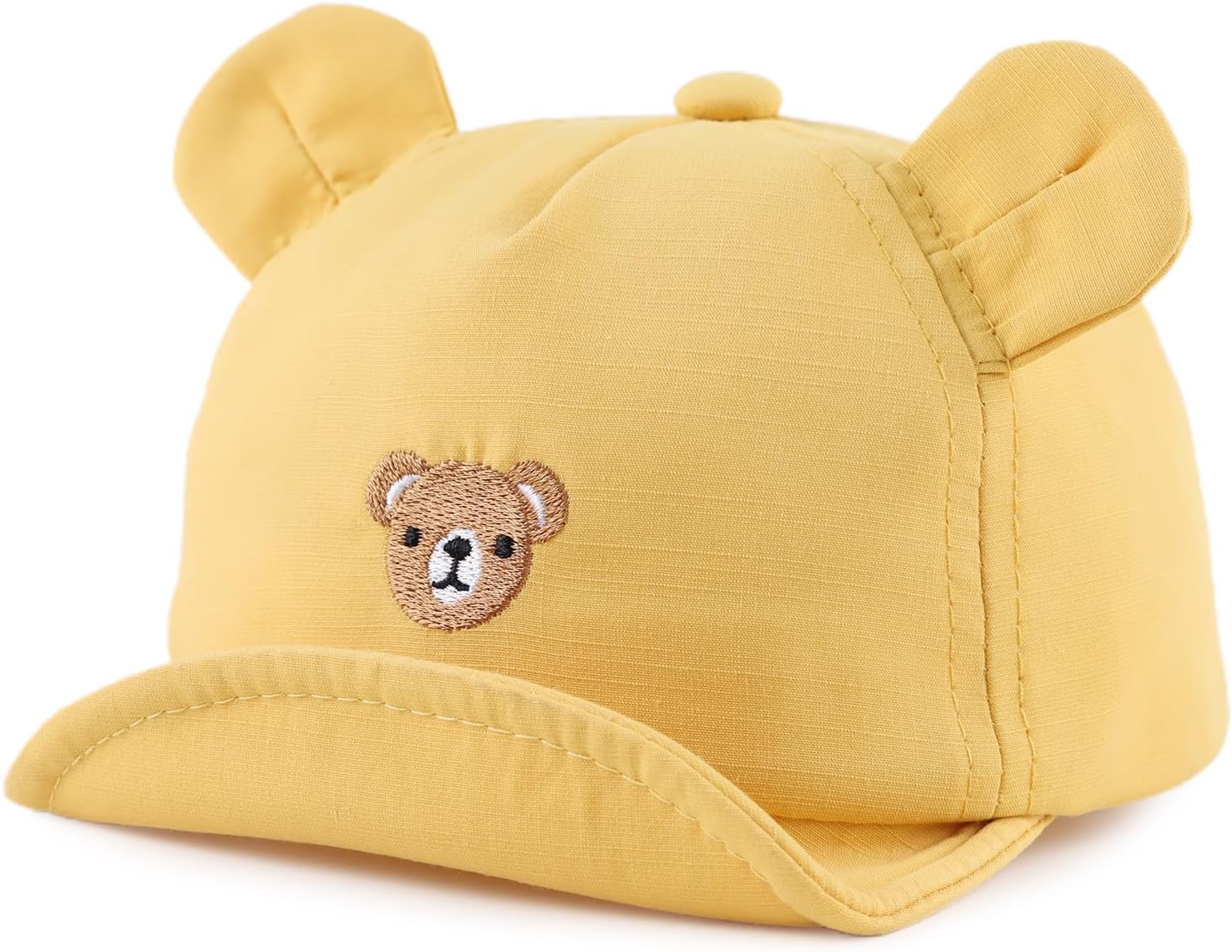 Baby Baseball Cap Toddler Sun Hat Infant Summer Hats Baby Boys Girls Cotton Bear Ear Caps