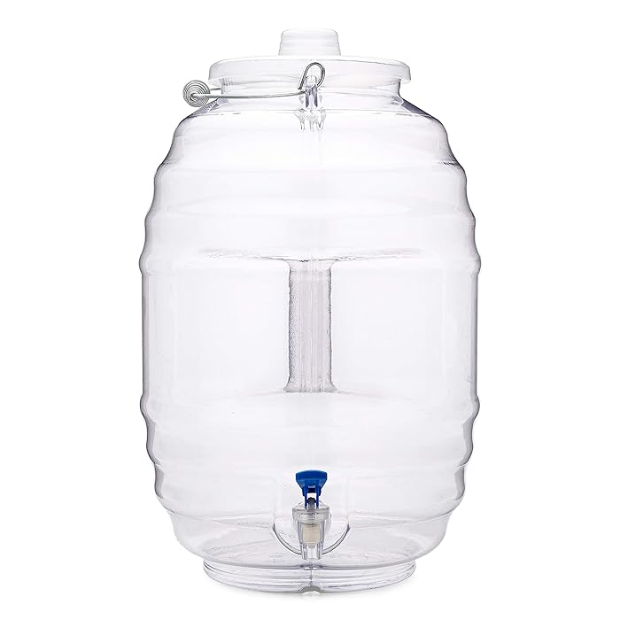 Buy CHAMPS 5 Gallon Jug with Lid and Spout Aguas Frescas Vitrolero