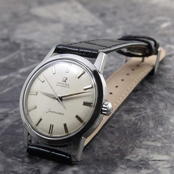 Amazon オメガ 60 S アンティーク 腕時計 Seamaster 希少 アルファハンド ノンデイト 1960年製 Omega自動巻き 並行輸入品 メンズ腕時計 腕時計 通販