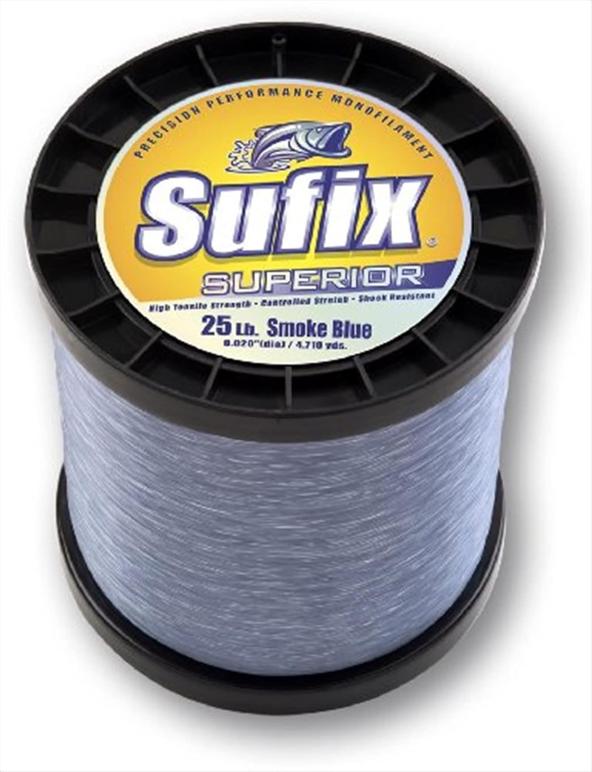 Sufix Superior 20 lb (Smoke Blue, Size- 670 YD Spool)