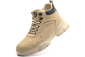 Waterproof Steel Toe Work Boots for Men and Women