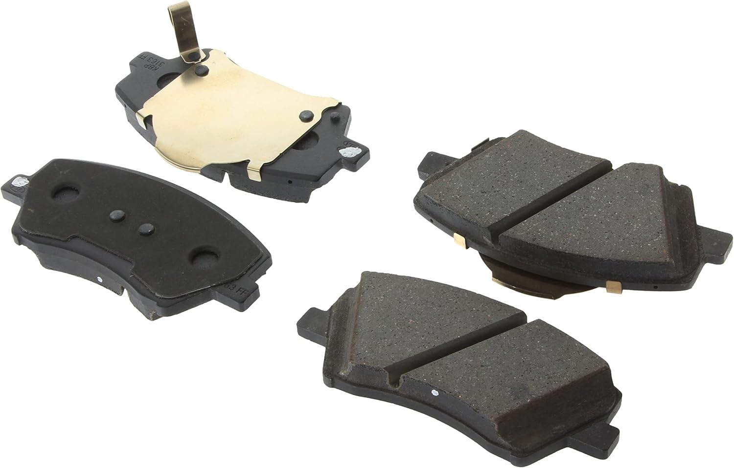 Centric 105.19120 Posi Quiet Premium Ceramic Front Disc Brake Pad Set for Select Hyundai and Kia Model Years