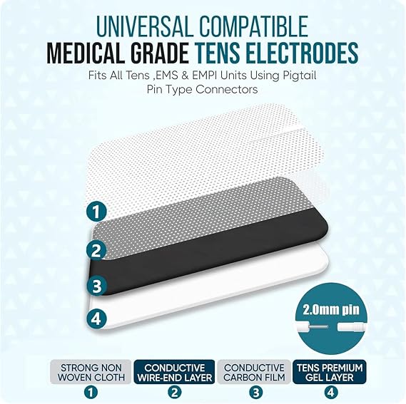 Electrode Pads Small Pack of 10 Muscle Relaxation Device