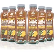 AllWellO Organic Half Iced Tea & Half Lemonade Blend, Cold-Pressed, 6 Pack