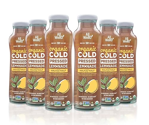 Miniatura 21 de ALLWELLO Bebidas orgánicas de jugo prensado en frío con frutas y verduras reales sin gluten, sin OMG, jugos saludables sin conservantes sin azúcar