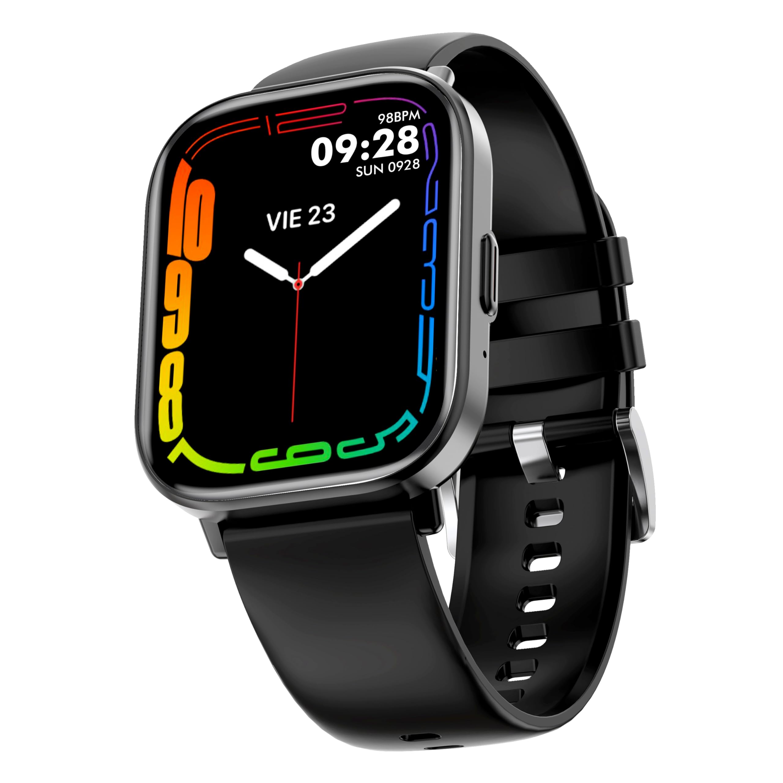 Nervfit Fuel Pro S2 Premium Smartwatch with 2.02" TrueColor+ Display, BT Calling, AI Voice Assistant, Waterproof, Heart Rate & SpO2 Monitoring, and 100+ Sports Modes