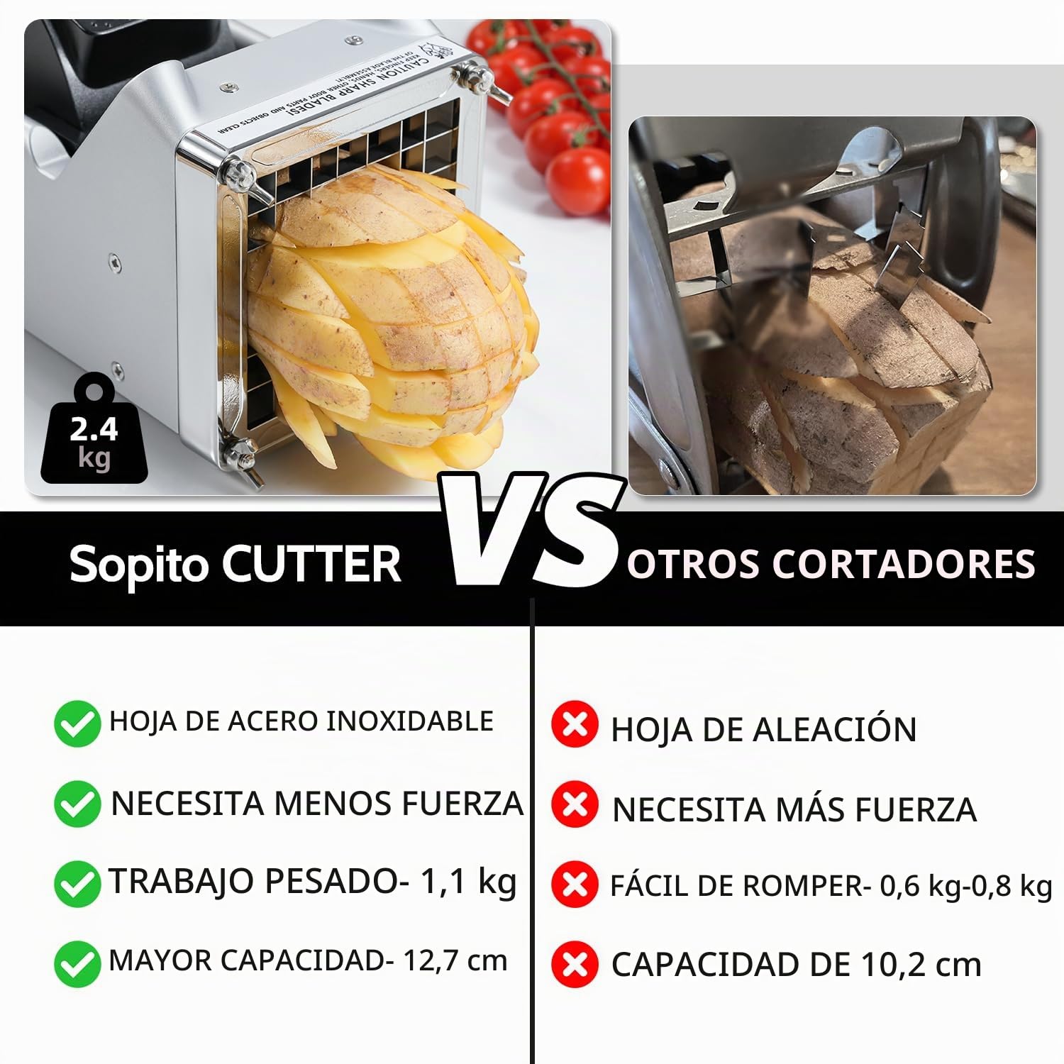 Copa frita, Sopito Coupe Frites Profesional