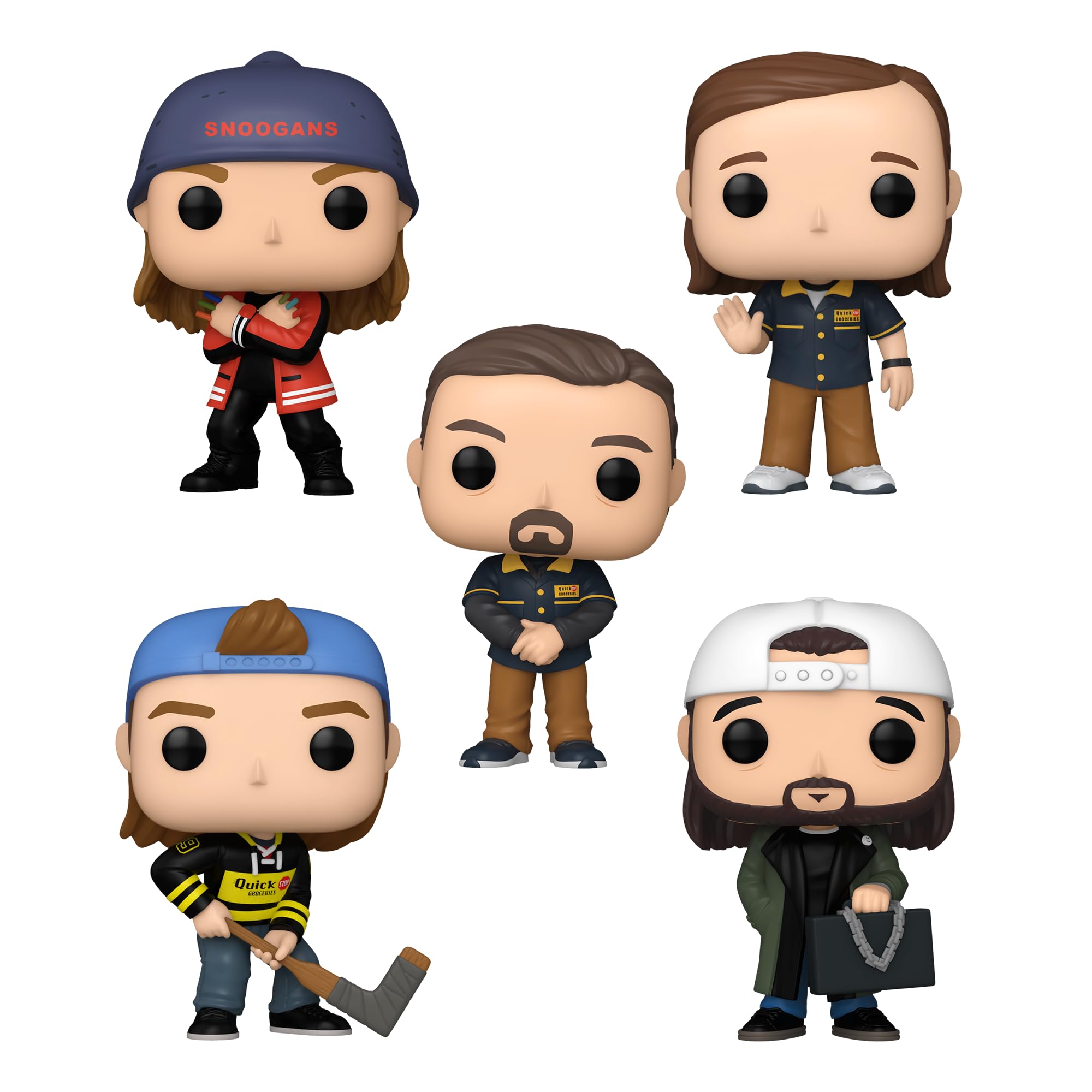 Amazon.com: Funko Pop! Clerks 3 Set of 5 - Elias Grover, Dante