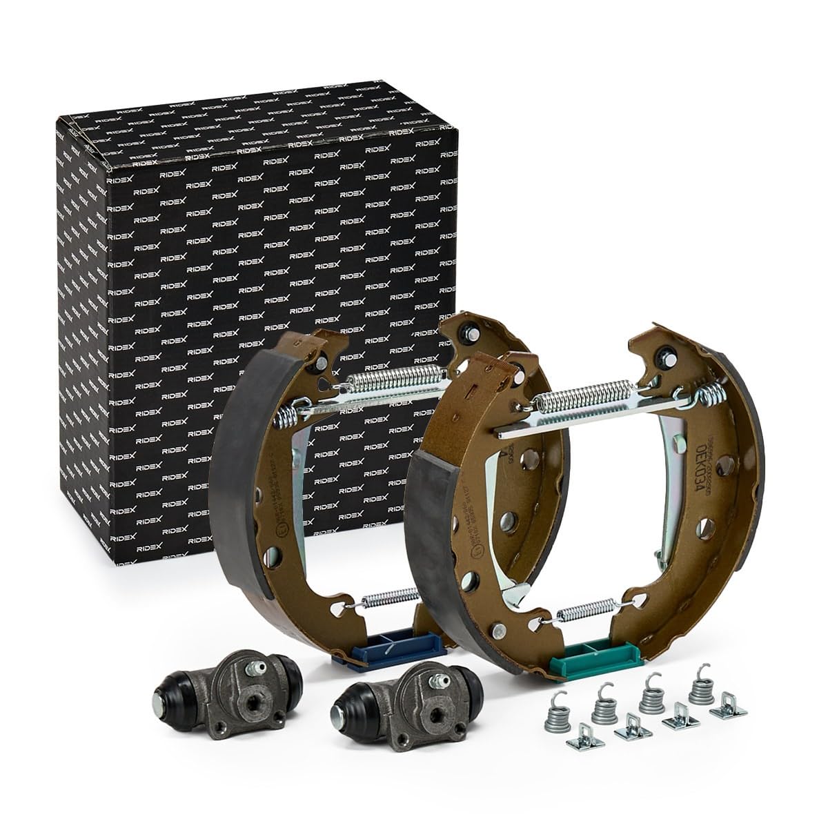 RIDEX 3859B0143 Kit frenos disco de tambor Trasero Compatible con RENAULT Fuego Hatchback