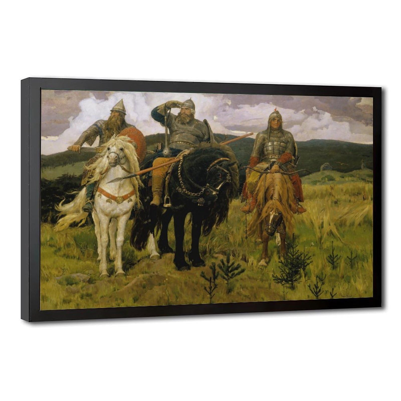 Toile Viktor Vasnetsov Warriors pour combler le vide mural de votre salon - 8