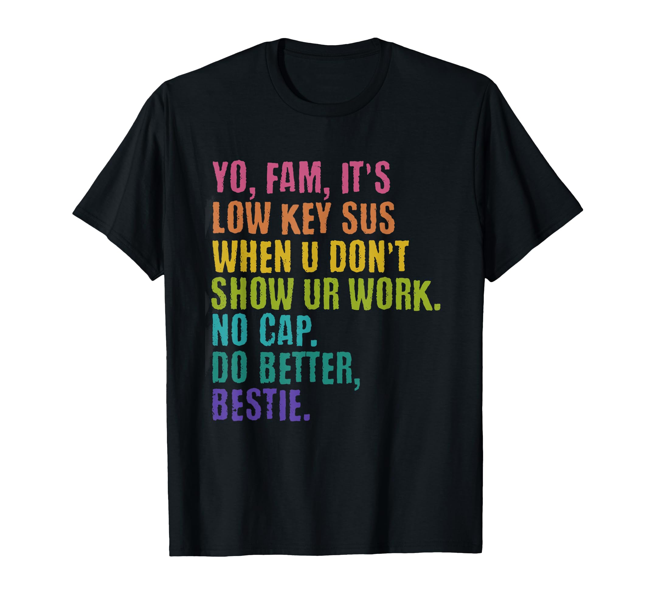 Gen Z Slang Teacher Tee