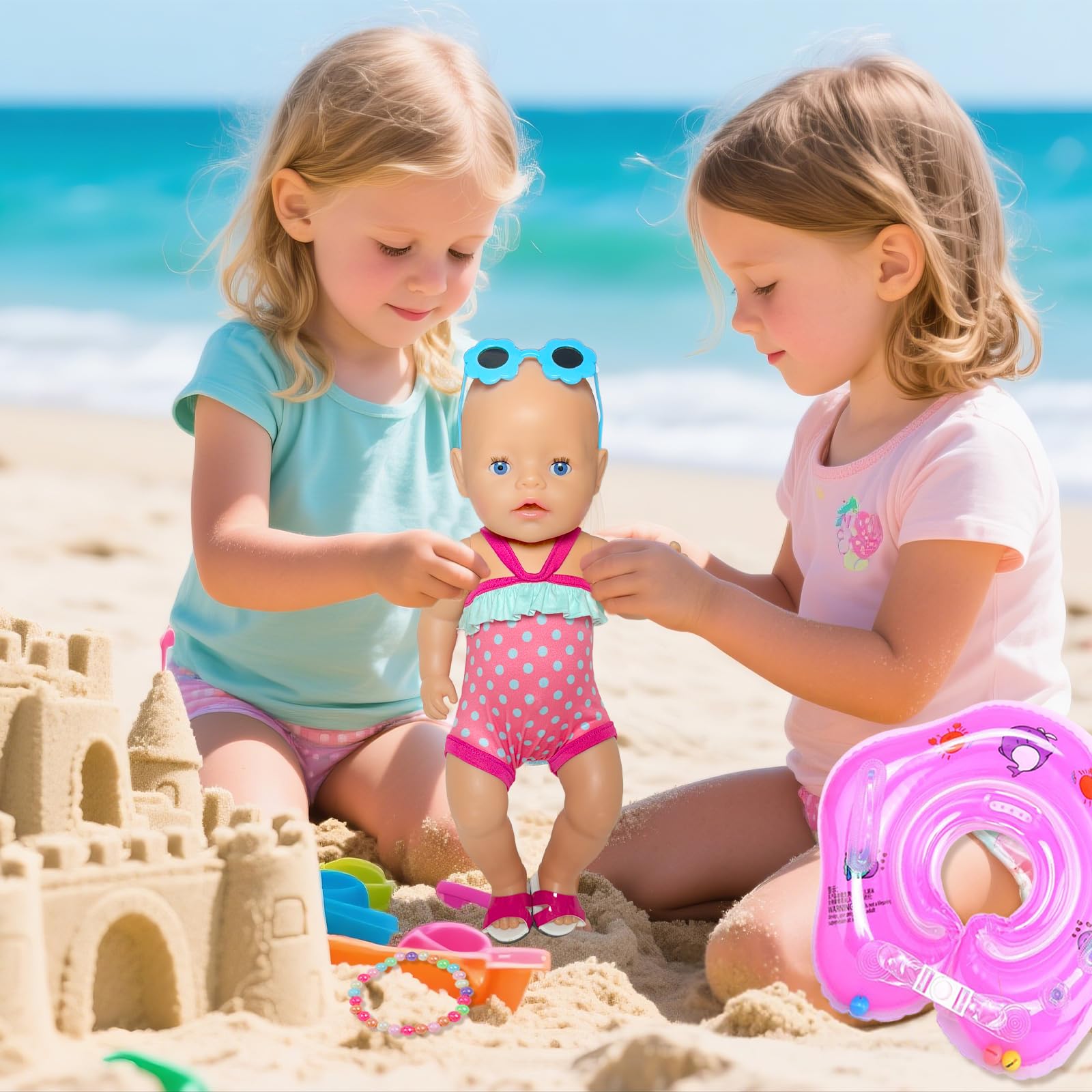 Baby Doll Clothes for 14-17 Inch / 35-43cm Baby Dolls - Image 2