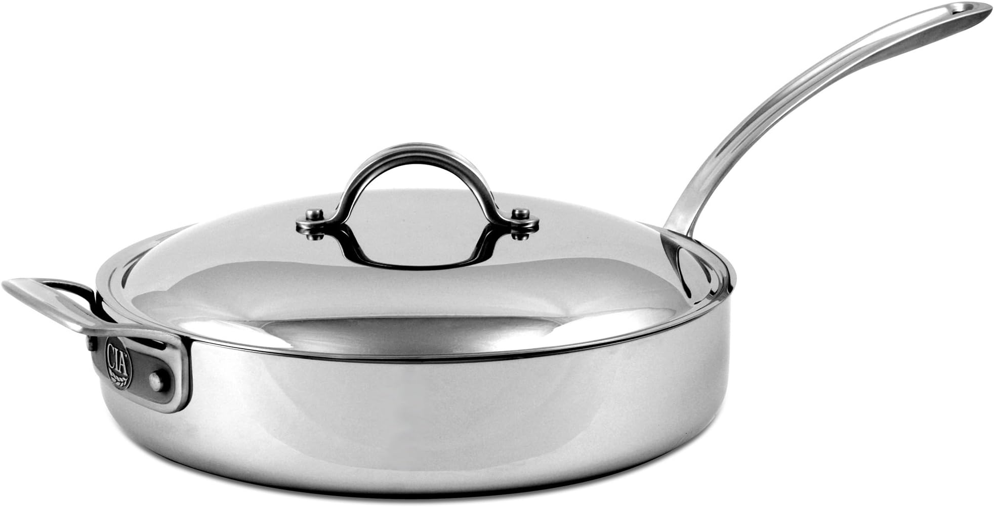 Culinary Institute of America Masters Collection 4-Quart Sautoir with Cover