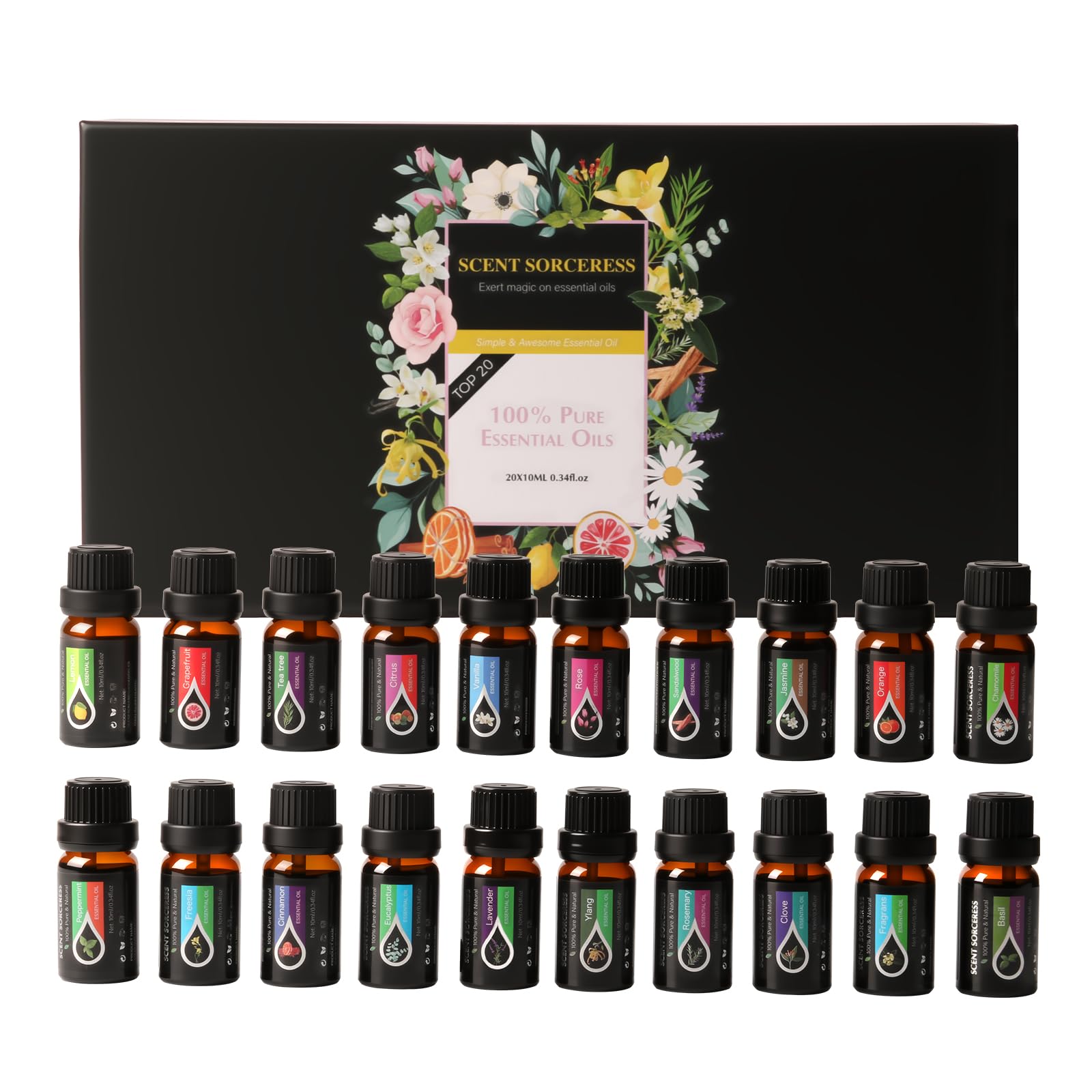 Essential Oil 20-Pack Deal: Refresh Any Room