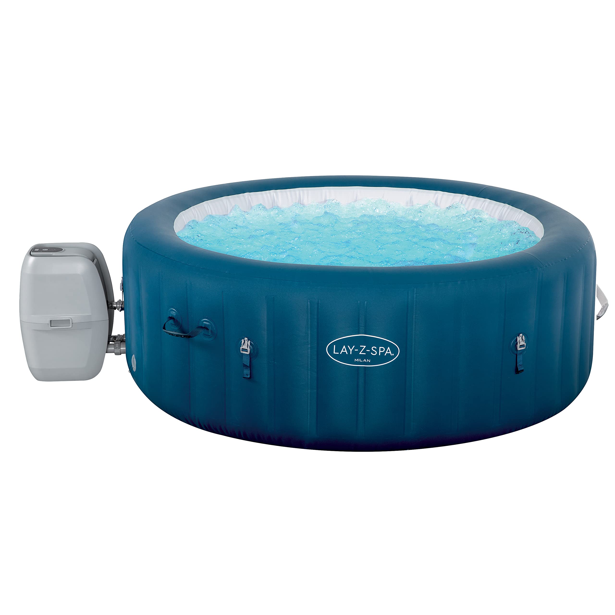 Bestway LAY-Z-SPA® Milan Airjet Plus™ 196 x 71 cm, 4-6 personnes