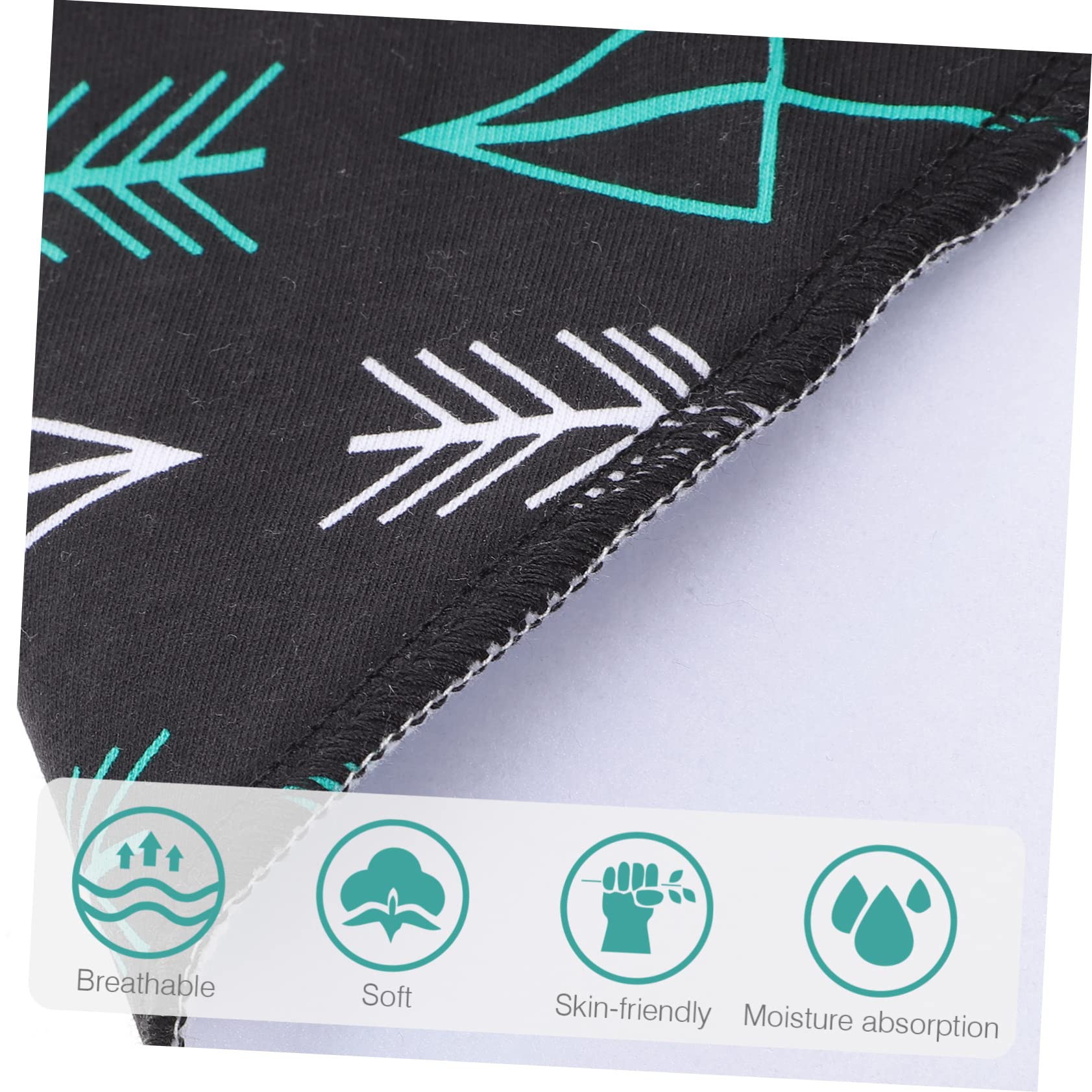 Abaodam 12piezas Baberos De Algodón Impermeables Para Bebés Paquete Saliva y Manchas La Ropa Accesorio Para y De Shower