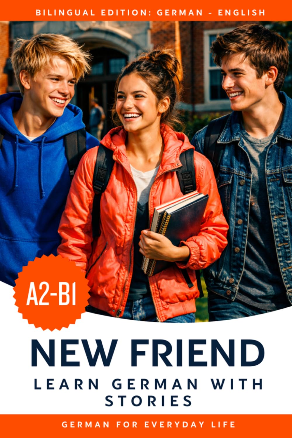 Learn German A2–B1 with Stories: German–English Bilingual Book: German with English translation – Deutsch lernen mit Geschichten und Dialogen für den Alltag