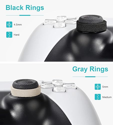 Miniatura 5 de TiMOVO Precision Rings, 12 Pack Aim Assist Rings Motion Control for PlayStation Portal, PlayStation 5(PS5), Steam Deck, Xbox One, Switch 2, Switch 2