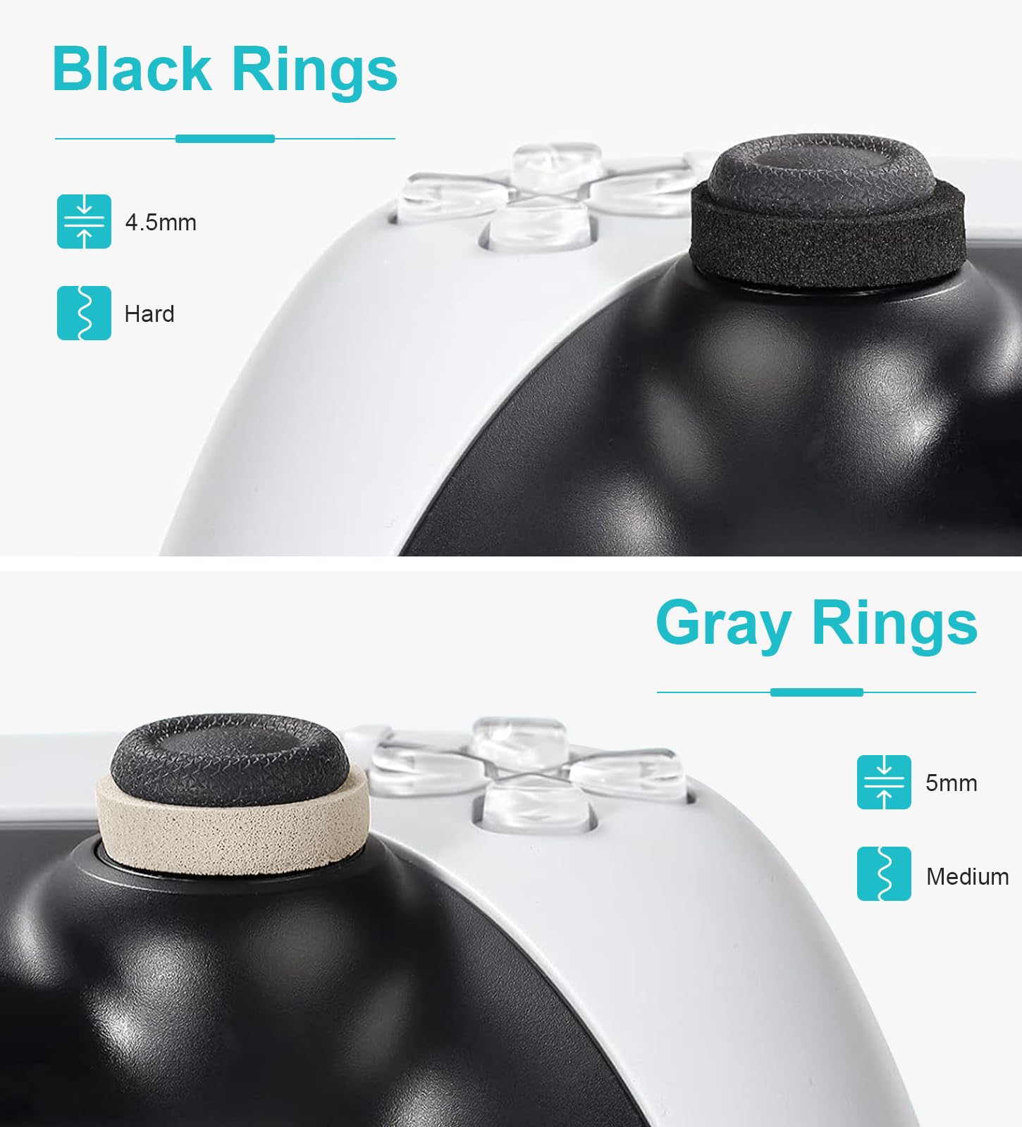 Snapklik.com : TiMOVO Precision Rings, 12 Pack Aim Assist Rings Motion ...