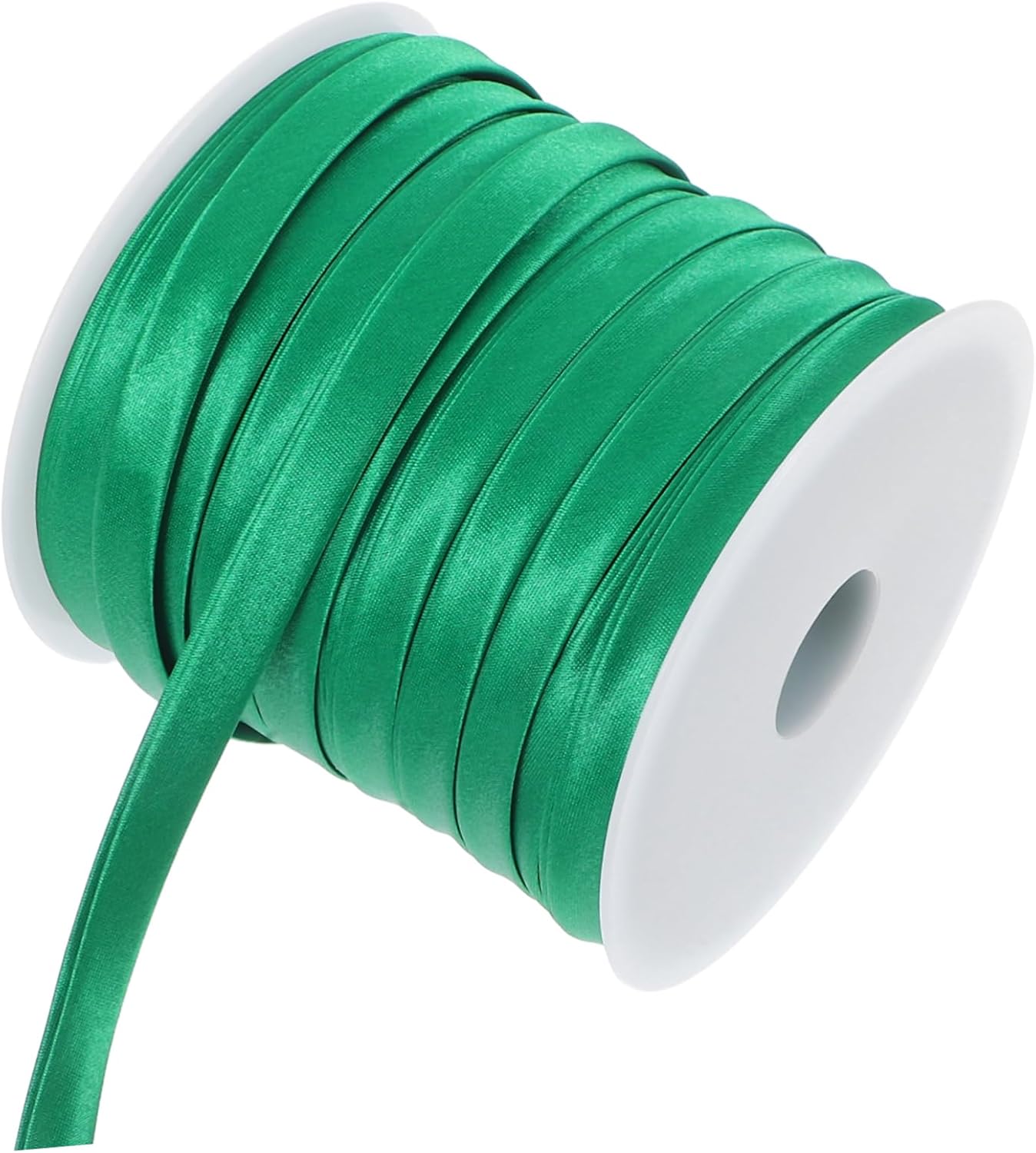 ULDIGI Double Fold Bias Tape Yards Green Binding for Sewing Seaming Piping Quilting Projects Handcraft-Friendly Fabric Edging Tape Wide