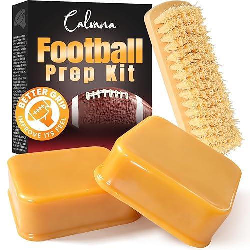 Football Prep Kit - Two 135g Waxes & Wooden Brush