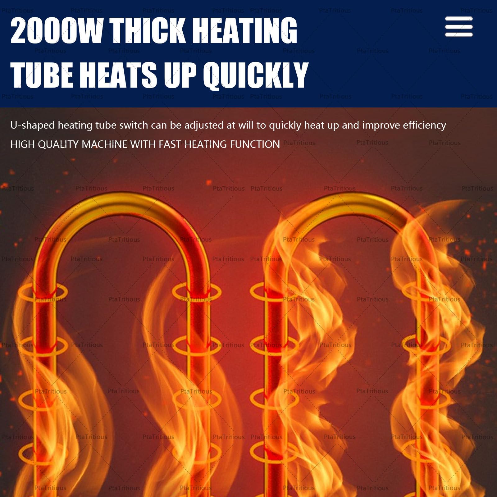 Salamandra eléctrica Comercial de 2000 W para fundir Queso | asador eléctrico para carnes, montaje en pared o sobremesa, para fundir queso, sándwiches y carnes, de 50 ℃ a 300 ℃
