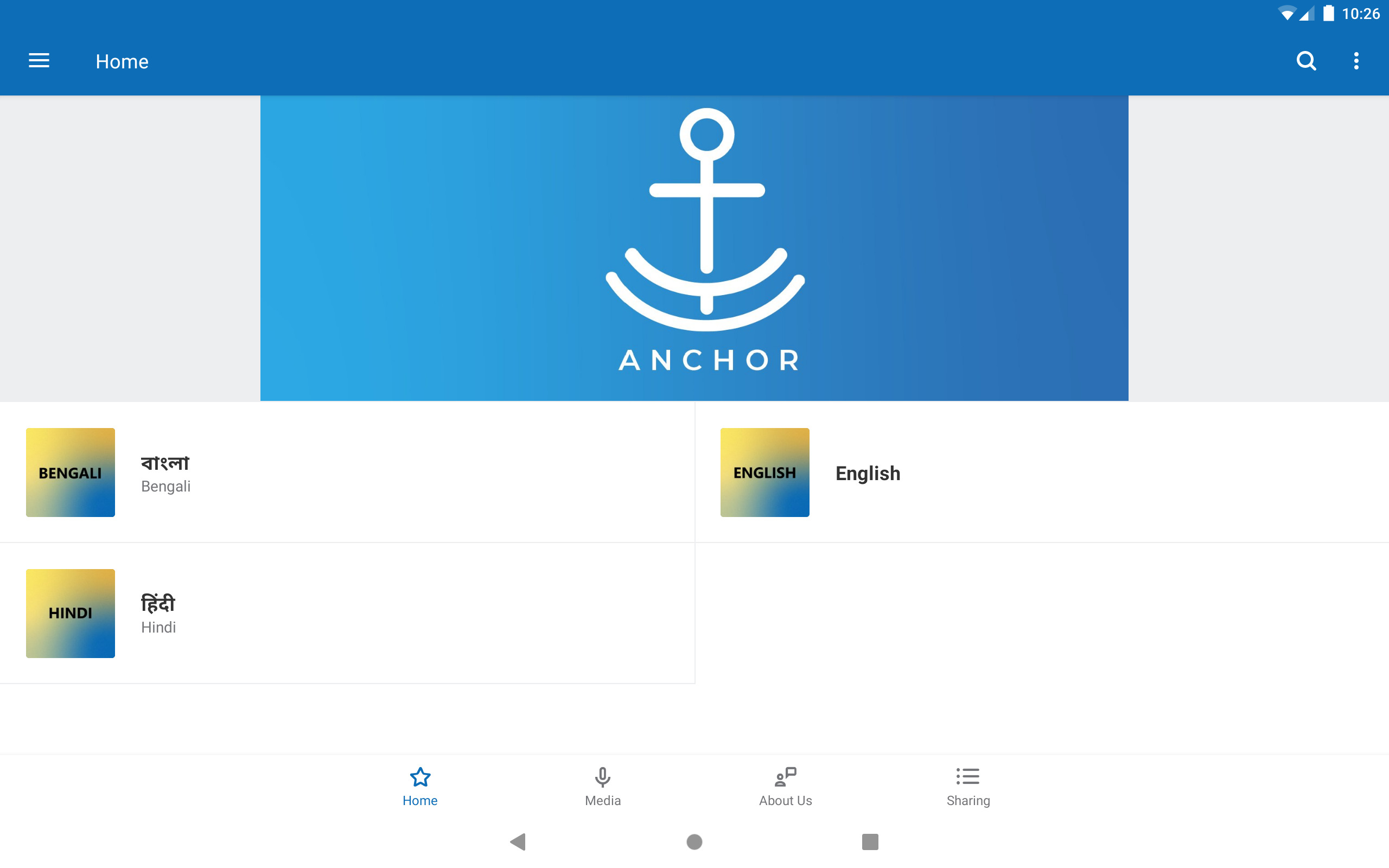 Anchor Network App on Amazon Appstore