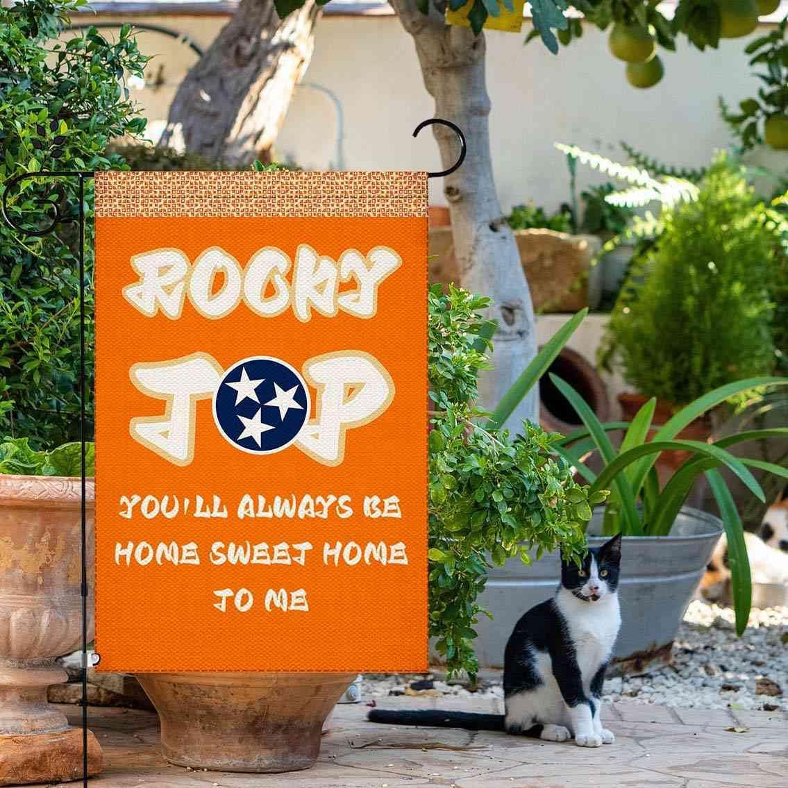 Tennessee Flag Tennessee Vols Garden Flag,Rocky Top Yard Flag,Tennessee Vols Decor,You'Ll Always Be Home Sweet Home To Me,Fall Flag-Tennesseans and Proud - Image 7