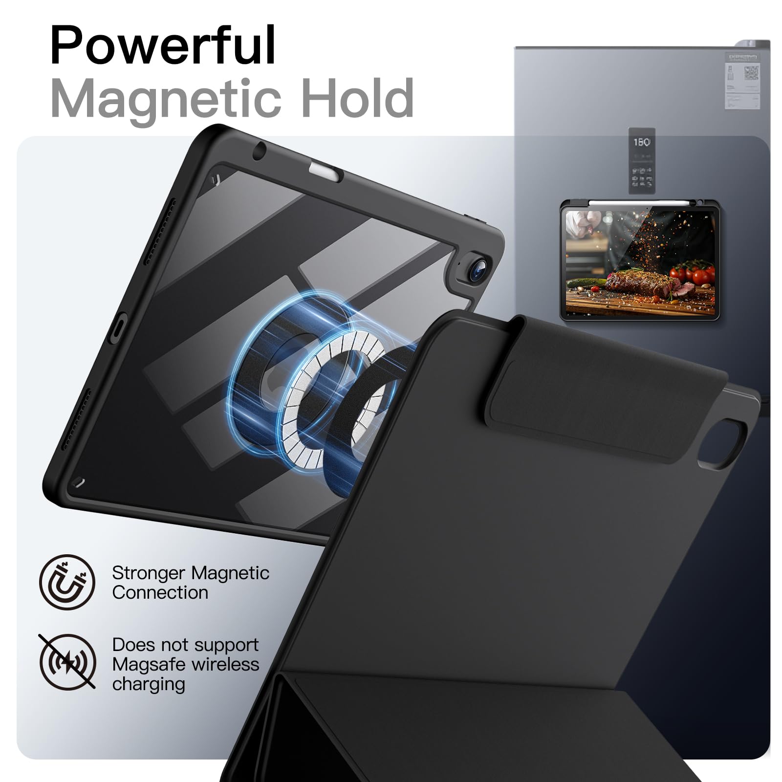 Amazon.com: JETech Magnetic Detachable Case for iPad Air 11-Inch