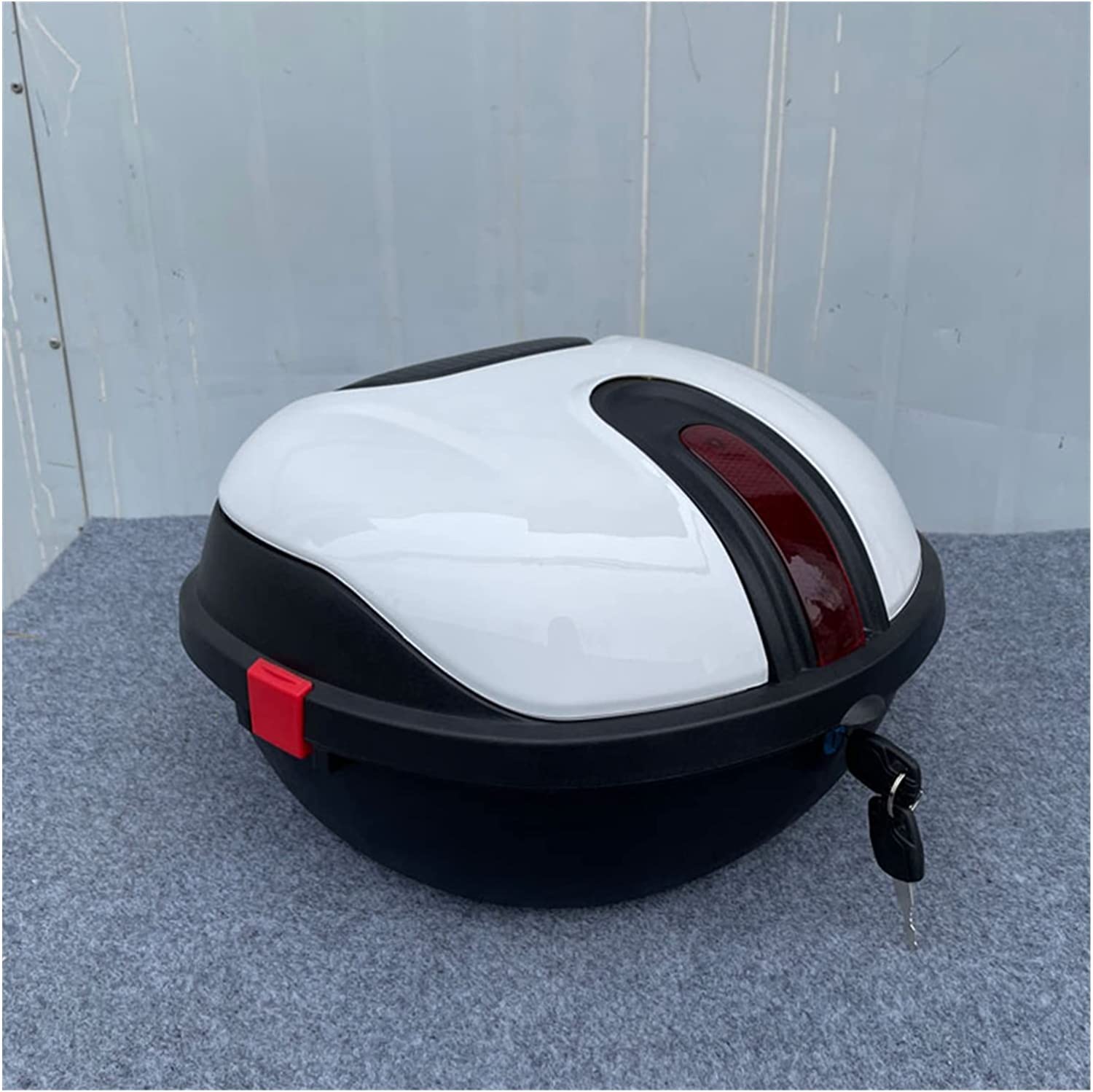 Top case de moto rigide de qualité supérieure avec serrure robuste et fixations incluses