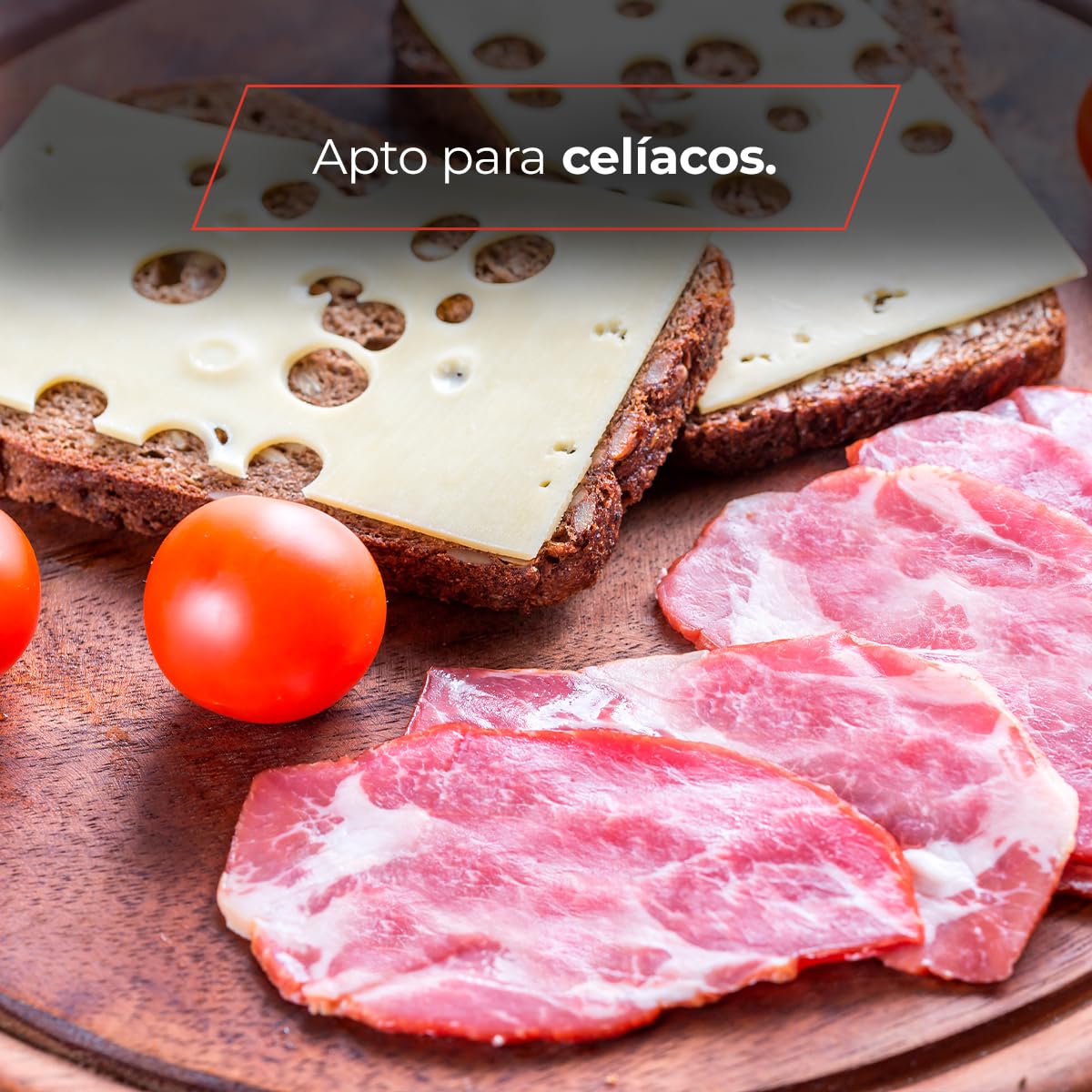 Medio Lomo de Cebo Ibérico 50% Raza Ibérica Certificado - Elaboración Tradicional - Curación Natural - Entre 500 y 650 g - Apto para celíacos - EIbérico