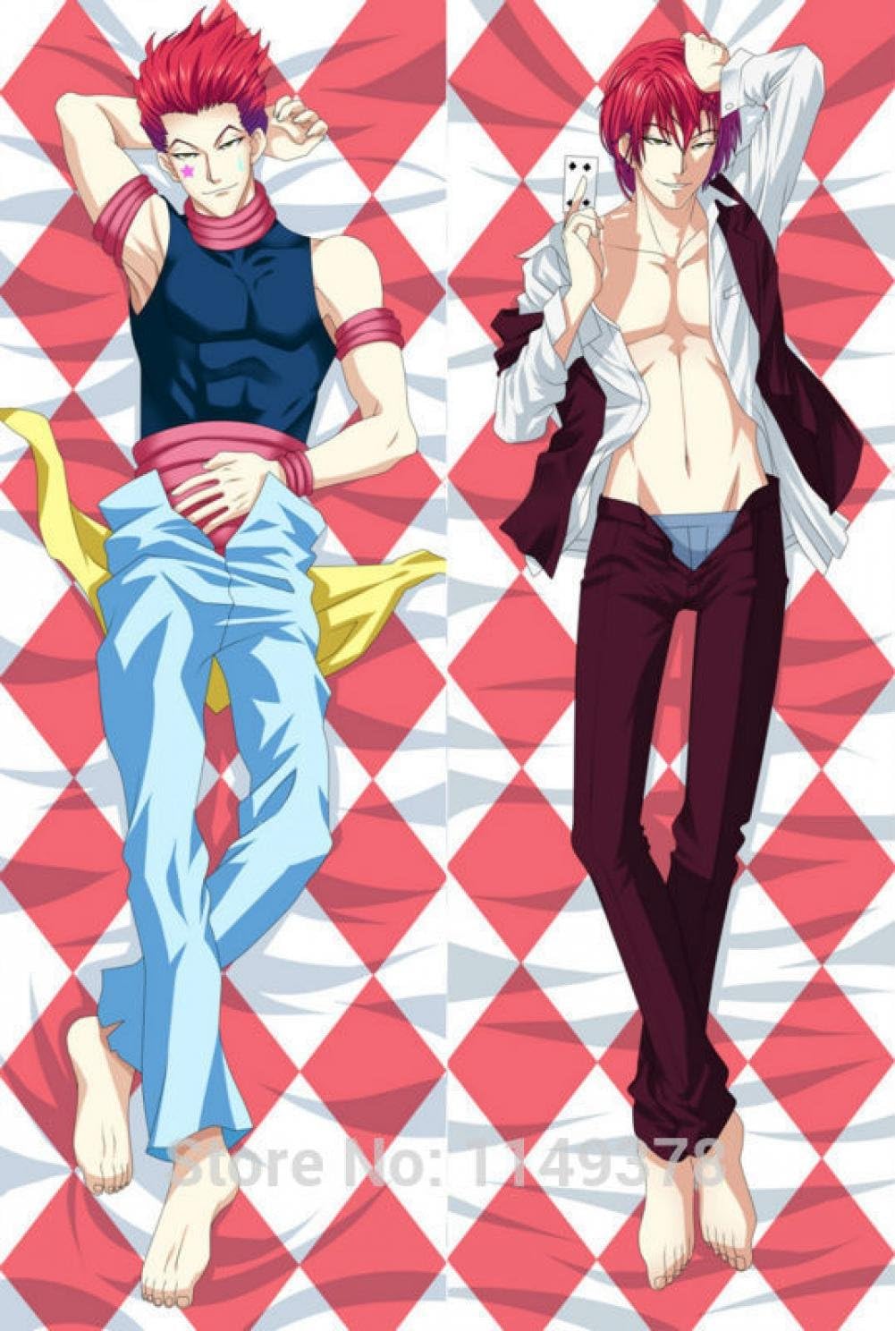 Anime WOW Anime Dakimakura Pillow Case Hunter Hunter Hisoka ping (15050cm )