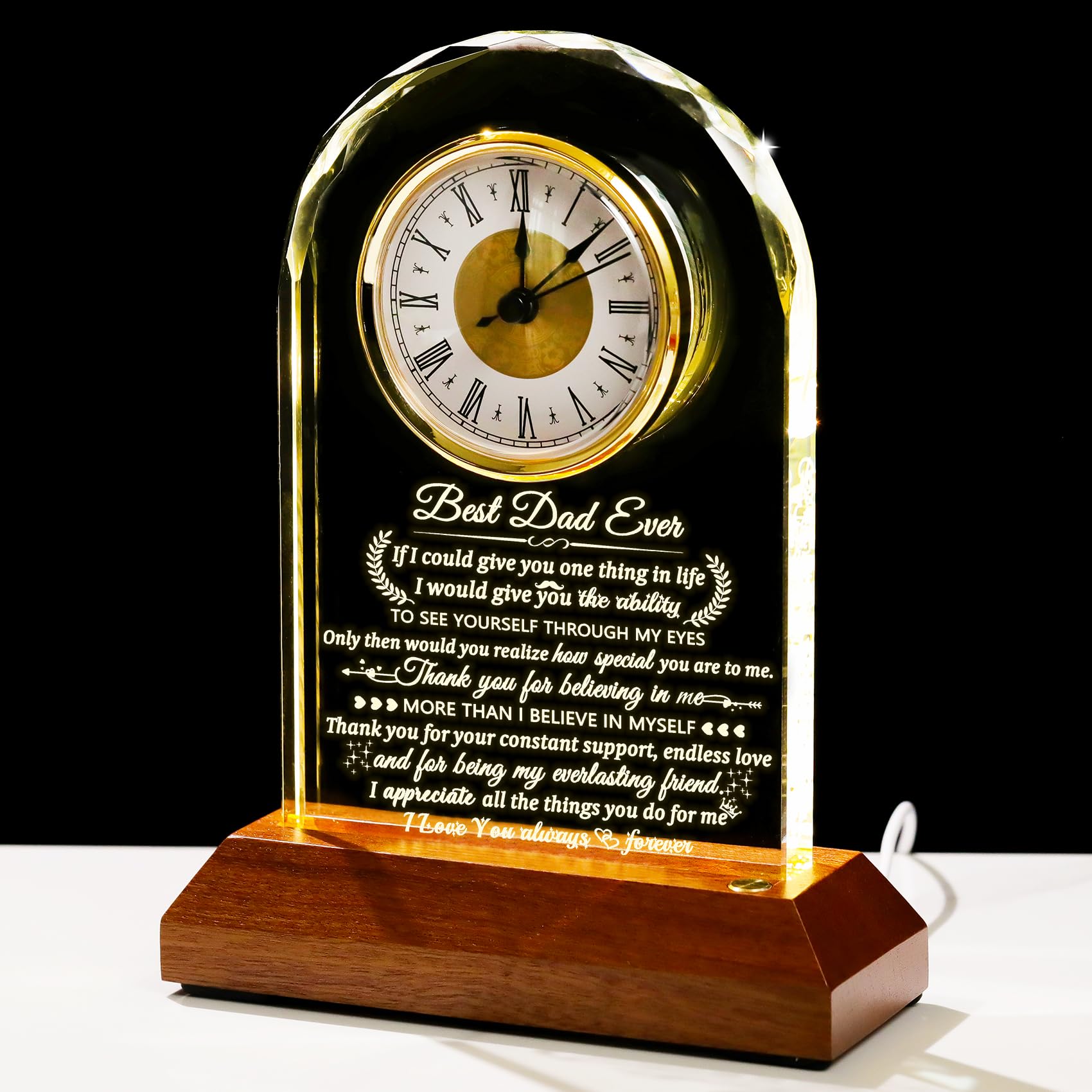 Arikyrist Glass Clock