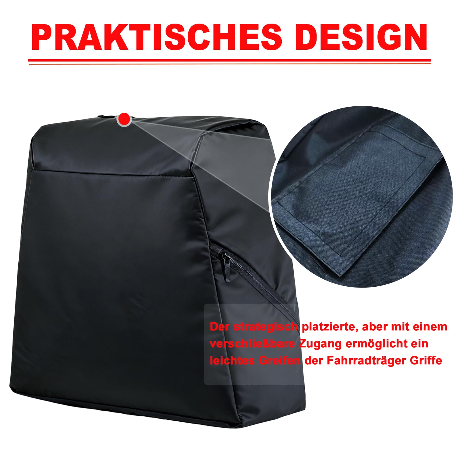 Tasche für Thule Epos 2 Fahrradträger (2 Fahrräder)- Hochwertige Tragetasche & Transporttasche, Robuster, Wasserdichter 600D Oxford-Stoff, Perfekter Schutz für Ihren Fahrradträger