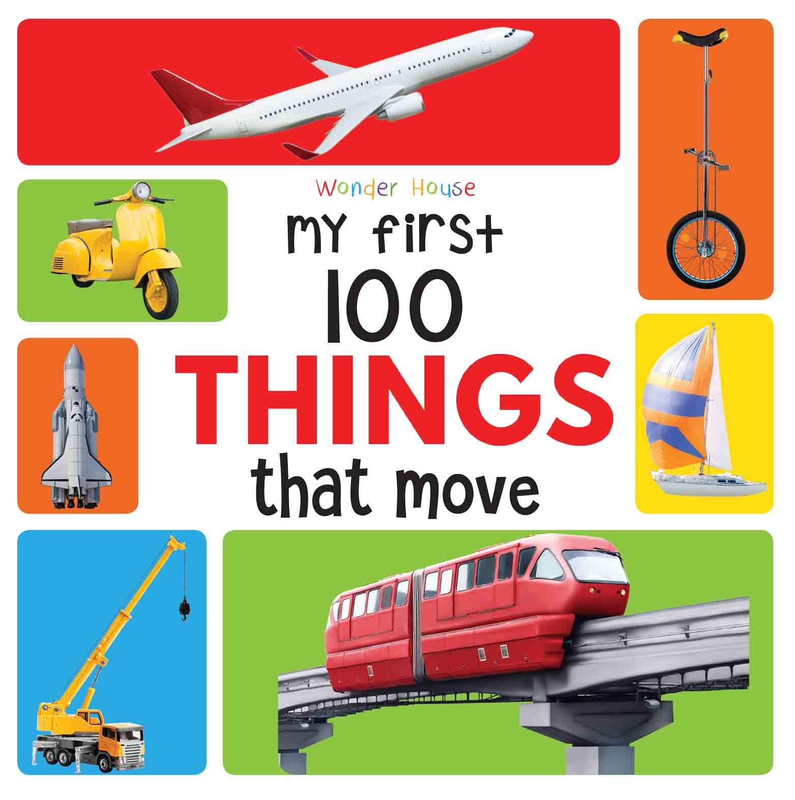 Prakash books My First 100 Things that move