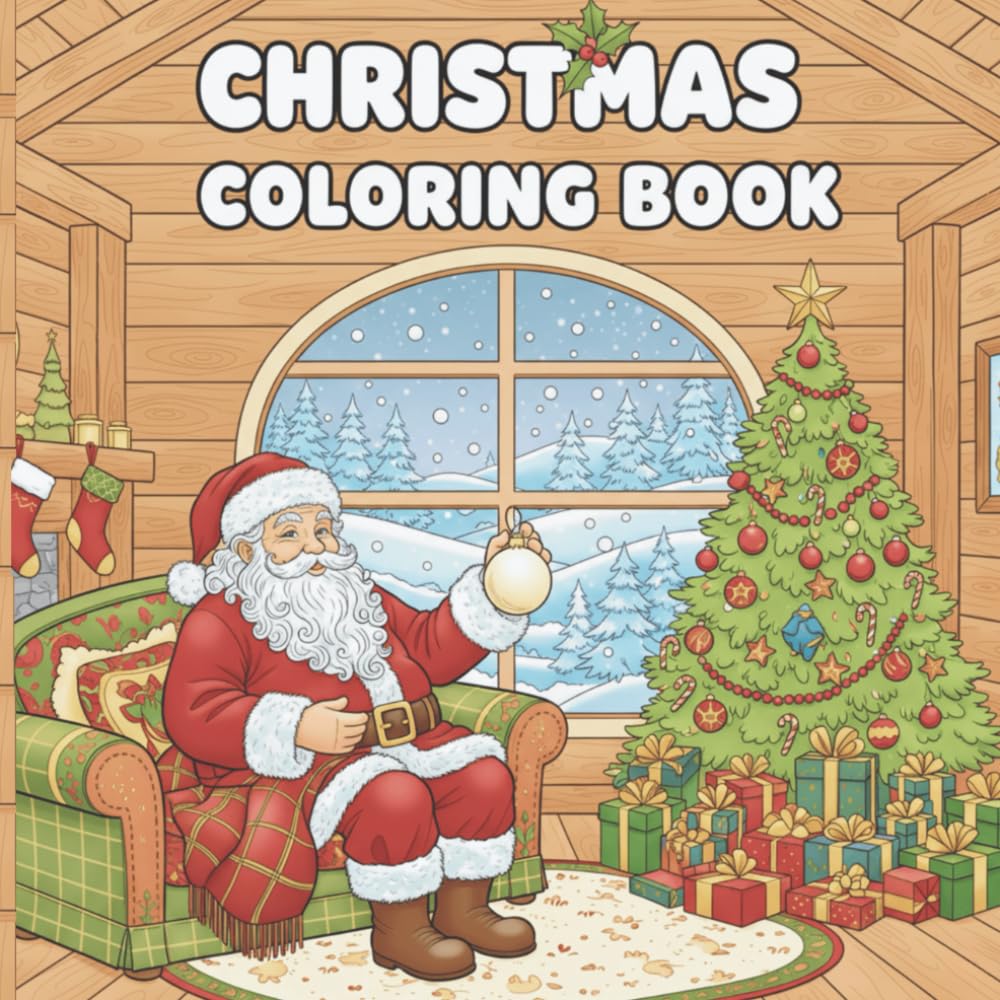 Christmas Coloring Book: Creative Holiday Coloring Pages for Everyone Who Loves Christmas