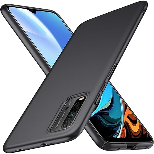 5位：SHINEZONE Xiaomi Redmi 9T ケース ブラック（画像は『Amazon.co.jp』から引用）